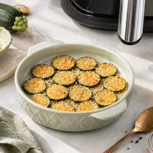 Zucchine al Formaggio in Friggitrice ad Aria