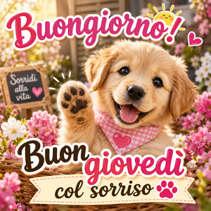 Buongiorno, Buon Giovedì!