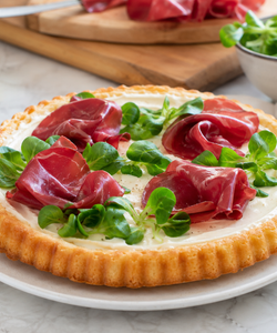 Ricetta Crostata Salata con Bresaola