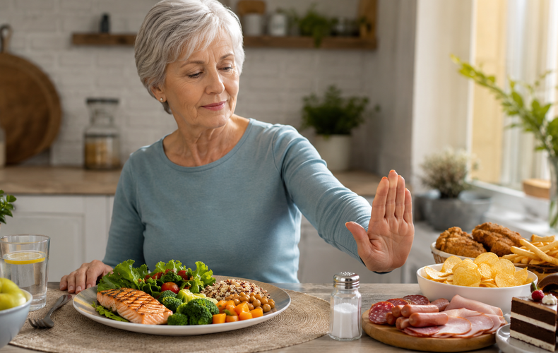Dieta Dopo i 60 Anni, Vietato Mettere Nel Piatto Queste Cose