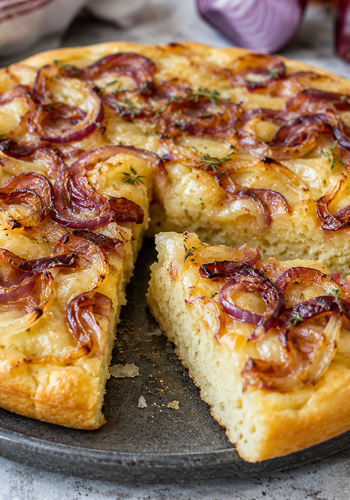 Ricetta Focaccia con Cipolle