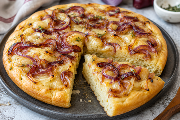 Ricetta Focaccia con Cipolle
