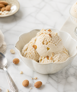 Ricetta Gelato Furbo alle Mandorle Senza Gelatiera