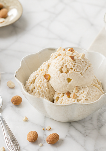 Ricetta Gelato Furbo alle Mandorle Senza Gelatiera