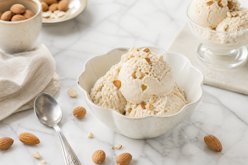 Gelato Furbo alle Mandorle Senza Gelatiera