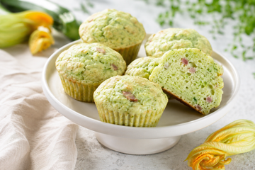 Ricetta Muffin Salati con Albumi e Zucchine