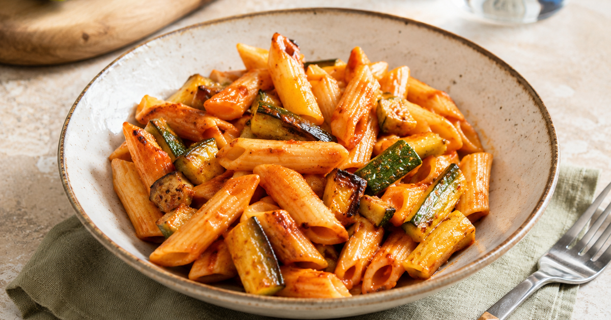 Ricetta Pasta con Zucchine al Brucio - Il Club delle Ricette