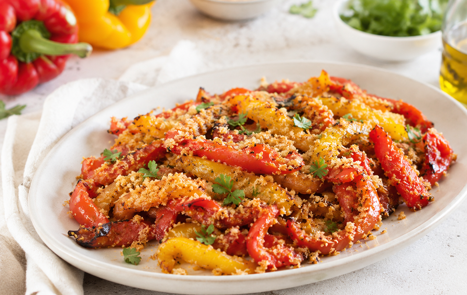 Peperoni Sabbiosi in Padella
