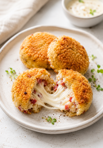 Ricetta Polpette di Patate con Scamorza e Speck