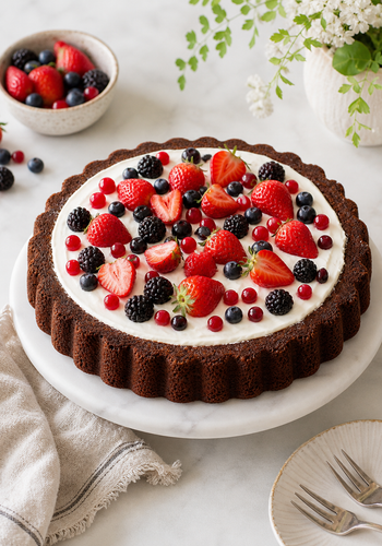 Ricetta Torta Mary Ann con Crema al Mascarpone