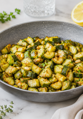 Ricetta Zucchine al Limone Gratinate in Padella