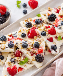 Ricetta Barrette Yogurt Gelato, Frozen Yogurt Bark