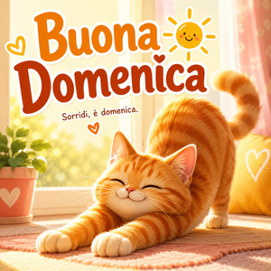 Buongiorno, Buona Domenica!