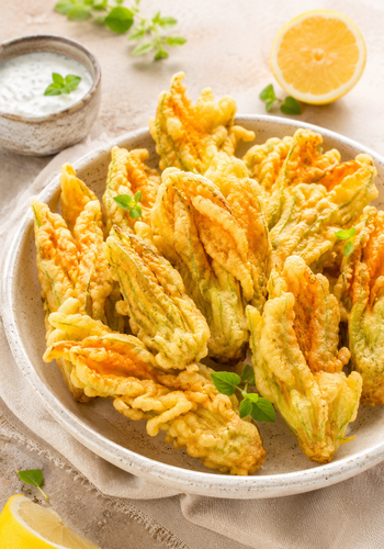 Ricetta Fiori di Zucca Fritti con Pastella