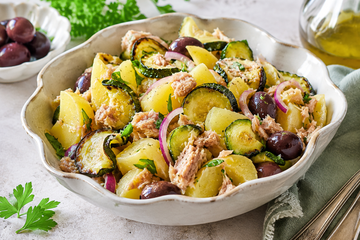 Ricetta Insalata di Patate con Tonno e Zucchine