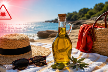 Olio d’Oliva per Abbronzarsi più Velocemente: Attenzione!
