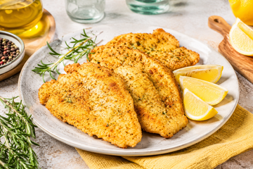 Petto di Pollo con Panatura Senza Uova
