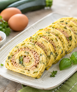 Ricetta Rotolo di Frittata alle Zucchine e Tonno