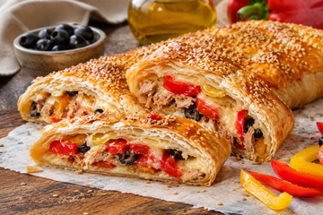 Ricetta Rustico Tonno e Peperoni