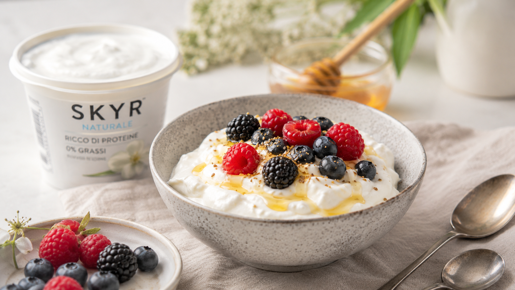 Cos’è lo skyr, il latticino islandese simile allo yogurt greco che fa bene alla salute