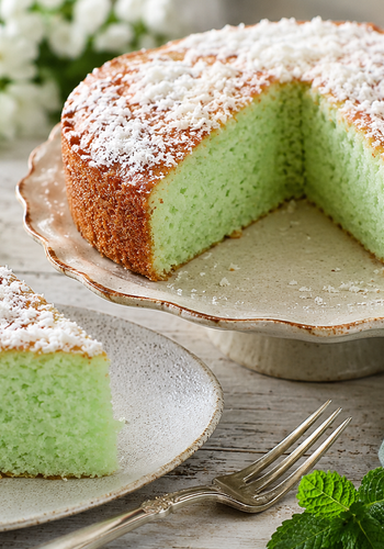 Ricetta Torta Cocco e Menta