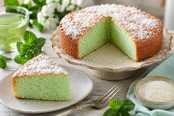 Torta Cocco e Menta