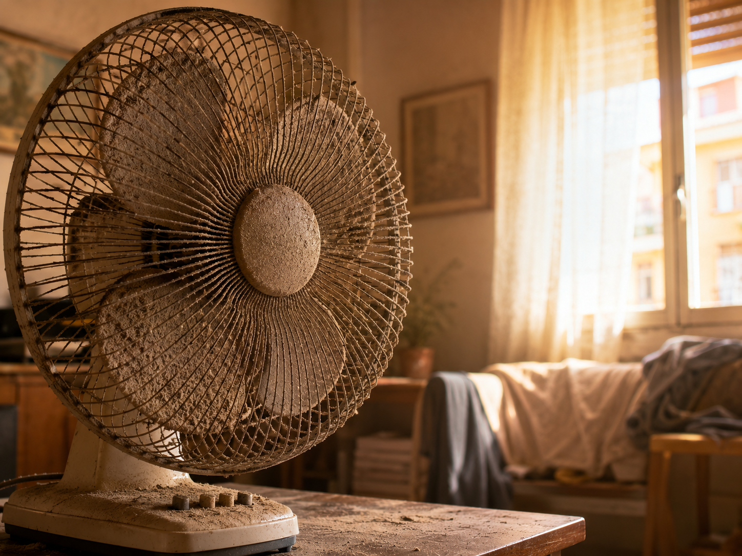 Ventilatore Sporco