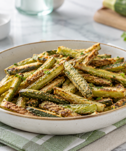 Ricetta Zucchine Infarinate al Forno