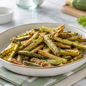 Zucchine Infarinate al Forno