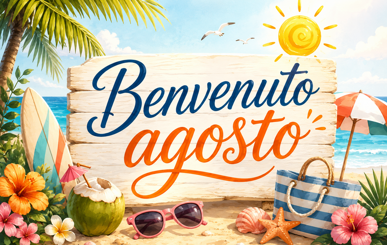 Buon 1 Agosto 2026: Frasi e Immagini da Inviare su WhatsApp