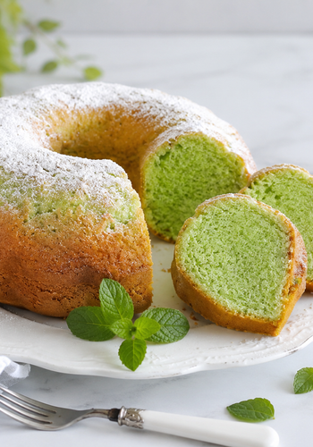 Ricetta Ciambella Sette Bicchieri al Latte e Menta