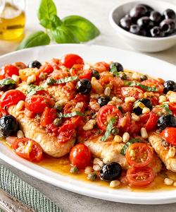 Ricetta Petto di Pollo alla Mediterranea