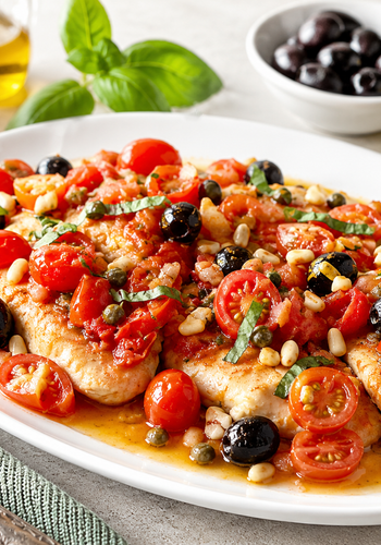 Ricetta Petto di Pollo alla Mediterranea