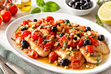 Petto di Pollo alla Mediterranea