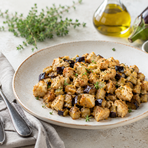Petto di Pollo con Melanzane Sabbiose