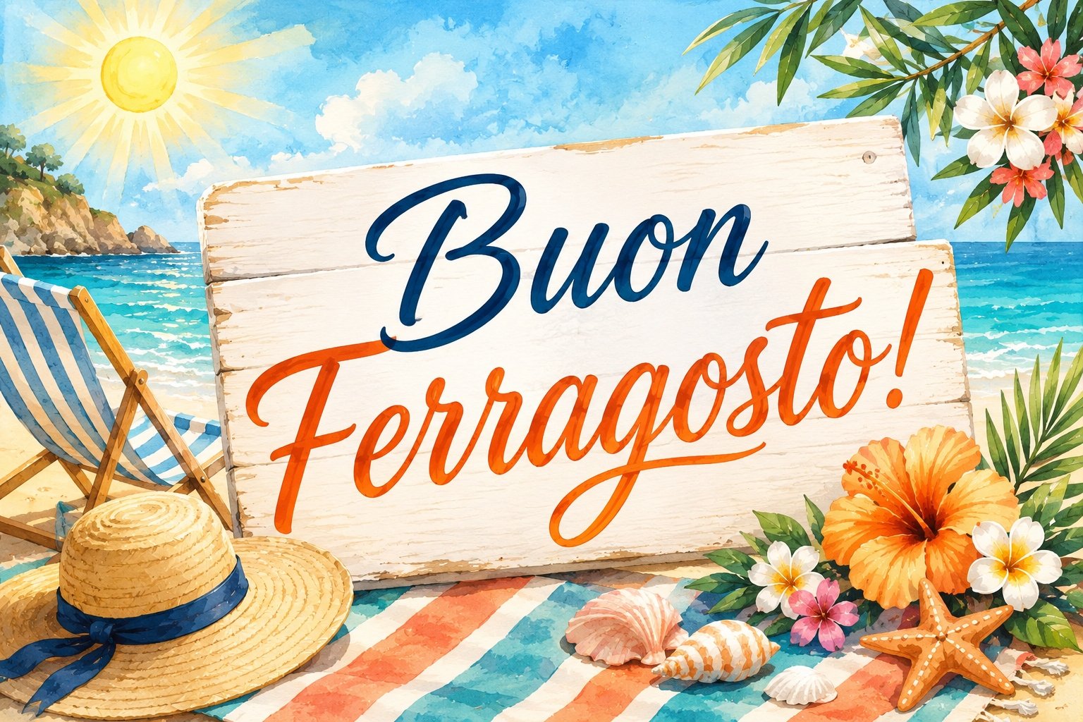 Buon Ferragosto Frasi Whatsapp
