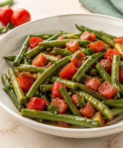 Ricetta Fagiolini Verdi e Pomodori