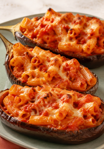 Ricetta Melanzane Ripiene di Pasta