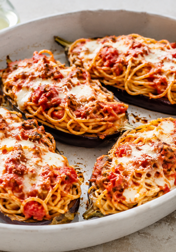 Ricetta Melanzane Ripiene di Pasta