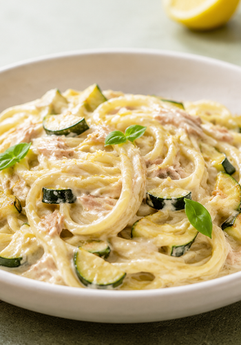 Ricetta Pasta Tonnata con Zucchine