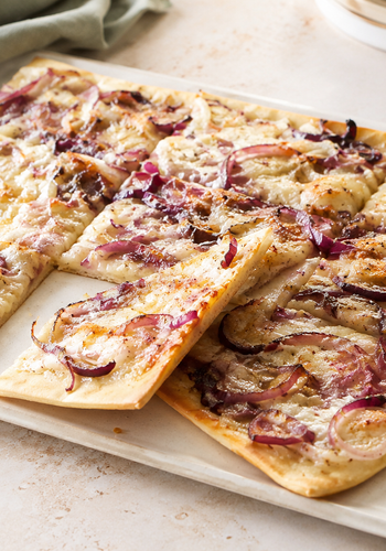 Ricetta Pizza Veloce alla Cipolla