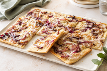 Ricetta Pizza Veloce alla Cipolla