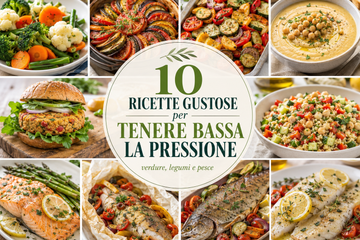 10 Ricette Gustose per Tenere Bassa la Pressione
