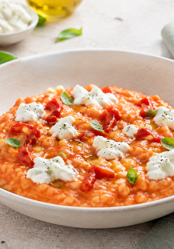 Ricetta Risotto ai Peperoni Rossi e Robiola