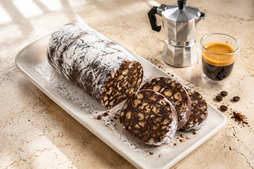 Salame di Biscotti al Caffè