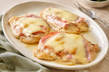Scaloppine di Pollo alla Valdostana al Forno