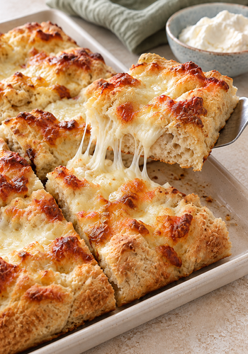 Ricetta Focaccia allo Stracchino senza Lievitazione