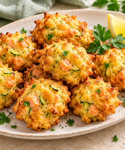Ricetta Frittelle Salmone e Zucchine