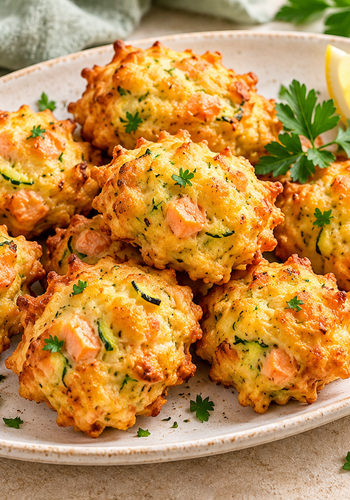 Ricetta Frittelle Salmone e Zucchine