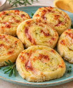 Ricetta Girelle di Sfoglia con Patate e Mortadella